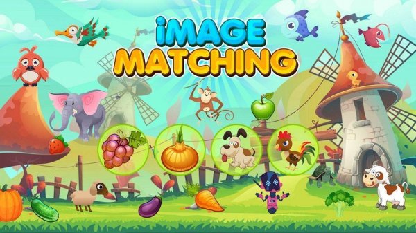 Image Pairing Game for Kids