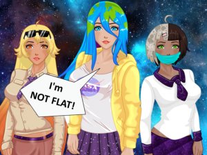 Princess Earth-Chan Dress Up