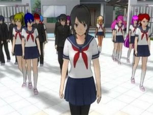 Sakura School Girl Yandere Simulator - Fight Game