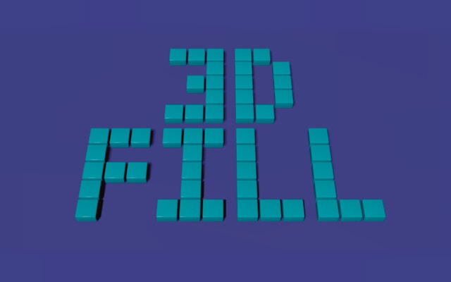 3D Fill: Cube Puzzle Game