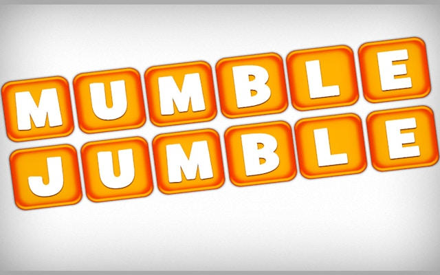 Mumble Jumble Word Puzzle