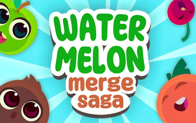 Watermelon Merge Saga: Fun Fruit Merge Puzzle Game