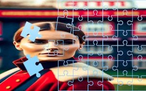 American Girl Sliding Puzzle