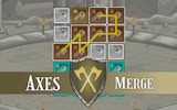 Axes Merge - Match 3 Puzzle Game
