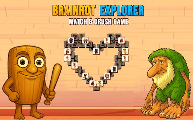 Brainrot Explorer: Match and Crush Puzzle Adventure