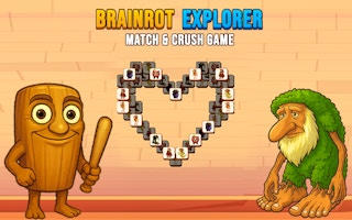 Brainrot Explorer: Match and Crush Puzzle Adventure