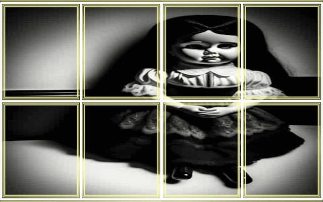 Chucky Doll Photo Image Scramble Puzzle Game