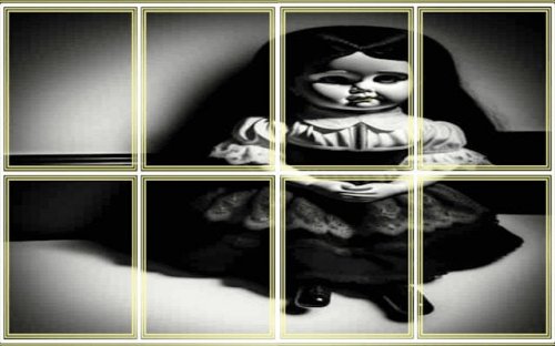 Chucky Doll Photo Image Scramble Puzzle Game