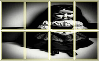 Chucky Doll Photo Image Scramble Puzzle Game