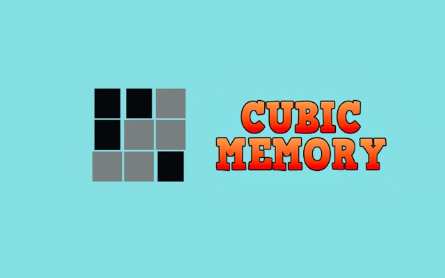 Cubic Memory Puzzle Game