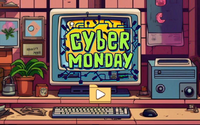 Cyber Monday - Free Online Shopping Arcade Game