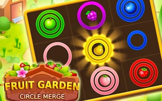 Fruit Garden: Circle Merge Puzzle Game