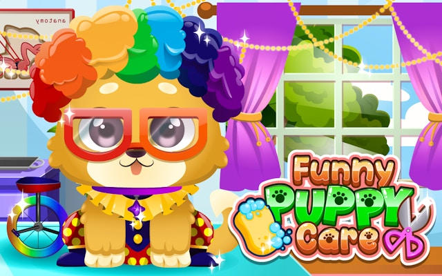 Funny Puppy Care - Pet Rescue & Grooming Game