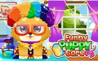 Funny Puppy Care - Pet Rescue & Grooming Game