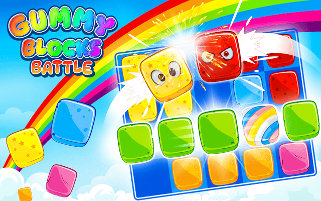 Gummy Blocks Battle - Puzzle Block Game