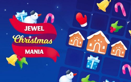 Jewel Christmas Mania - Match 3 Puzzle Game