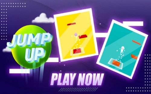 Jump Up: Hypercasual Arcade Game