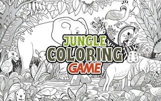 Jungle Coloring Book: Relax & Color