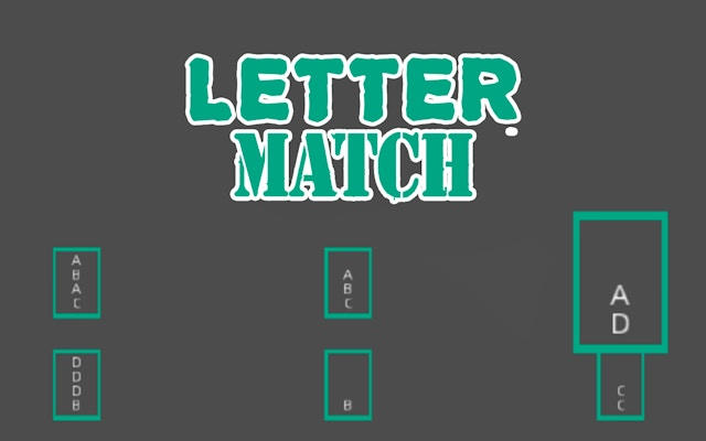 Letter Match: Word Puzzle Game