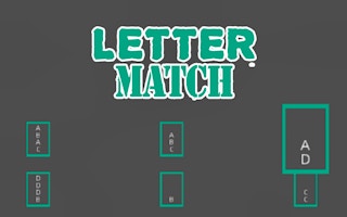 Letter Match: Word Puzzle Game