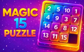 Magic 15 Puzzle - Classic Number Sliding Game