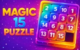 Magic 15 Puzzle - Classic Number Sliding Game