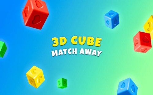 Match Away 3D Cube Puzzle Game