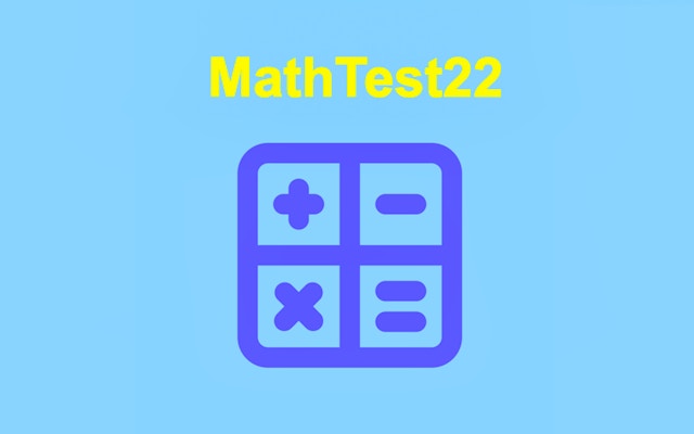 MathTest22 - Brain Training & Math Quiz Game