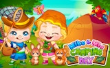 Mike and Mia Camping Day - Kids Adventure Game