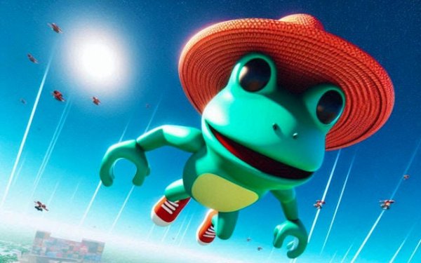 Leaping Frog Skyward Ascent