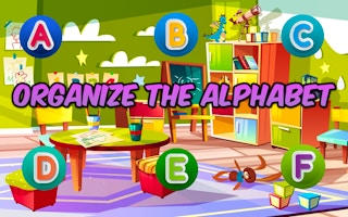 Organize The Alphacasual game - Letter Learning Game