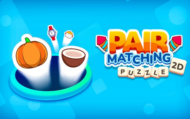 Pair Matching Puzzle 2D - Memory & Brain Game