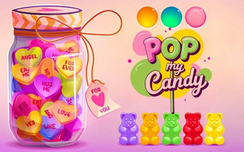 Pop My Candy - Sweet Match Puzzle Game