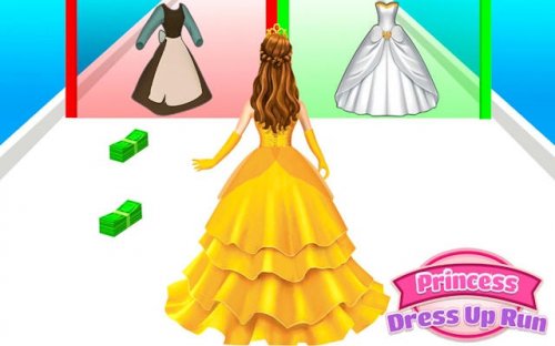 Princess Dress Up Run: Fantasy Race & Fashion Game