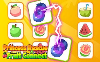 Princess Rescue Fruit Connect - Match Puzzle Game