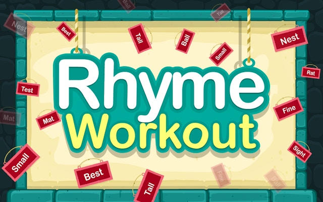 Rhyme Workout - Word Rhyming Challenge