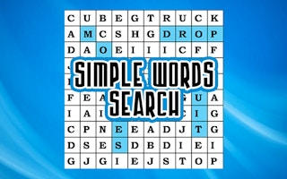 Simple Words Search Puzzle Game
