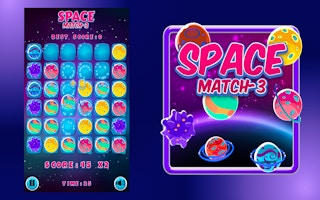 Super Space Match 3 Puzzle Game