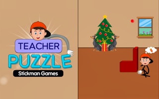 Teacher Puzzle Stickman Games: Brain Teaser & Hand Stretching Adventure
