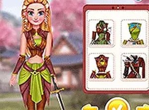 Princess Warrior Dress Up